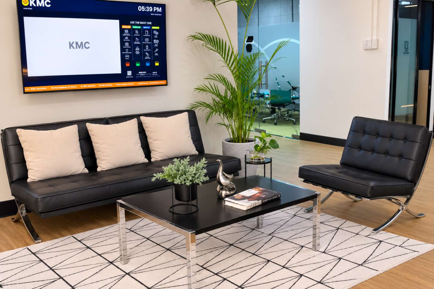 KMC Solutions — Skyrise 4B workspace view 1